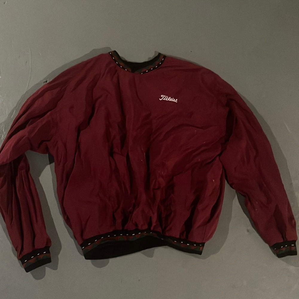 (xxL) Vintage St. Martin windbreaker oversized sweatshirt.